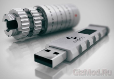 Зашифрованная флешка Crypteks USB Key