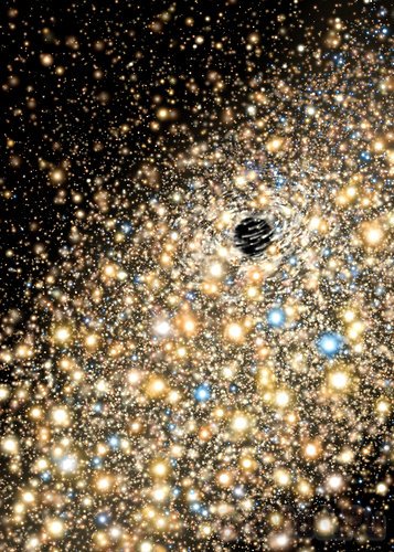Обнаружены две черные дыры "обжоры"