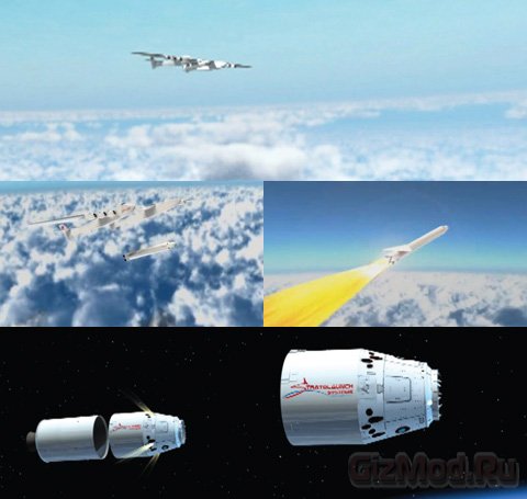 Крупнейшая система воздушного старта в космос