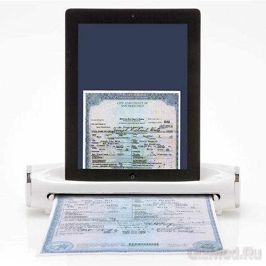 Портативный сканер для iPad