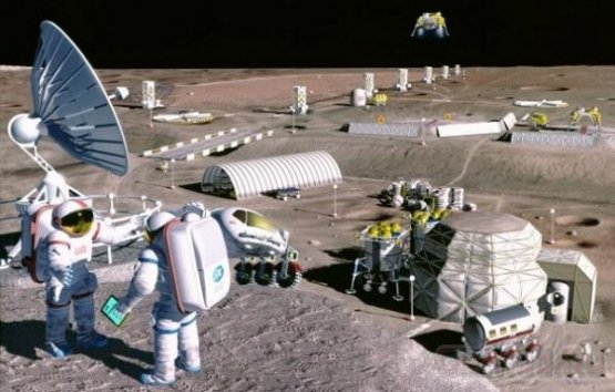 Роскосмос планирует станцию на Луне
