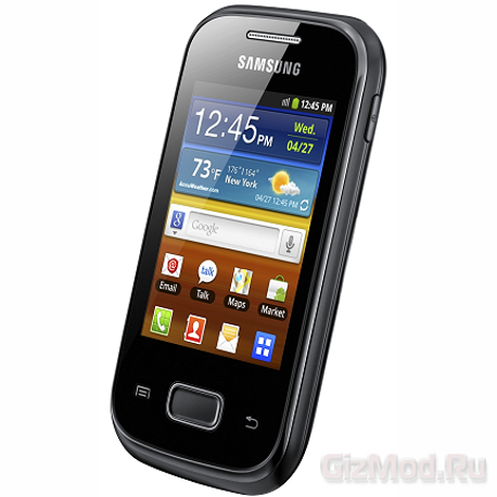"Карманный" смартфон Samsung Galaxy Pocket