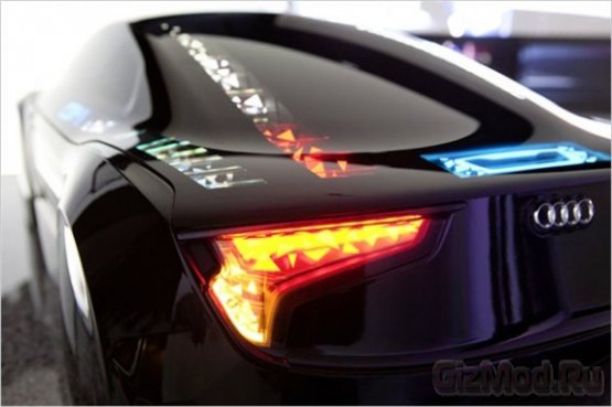 Visions OLED - светящийся концепт Audi