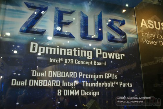 Уникальная материнка ASUS ZEUS с двумя GPU