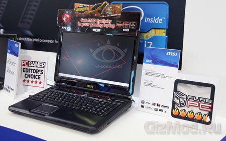 Игровой ноутбук MSI GX60 на процессоре AMD Trinity