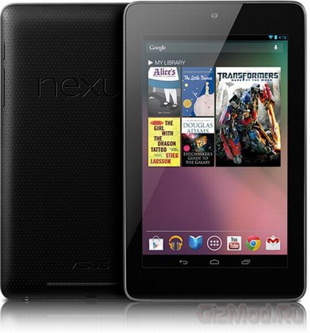Внутренности планшета Nexus 7