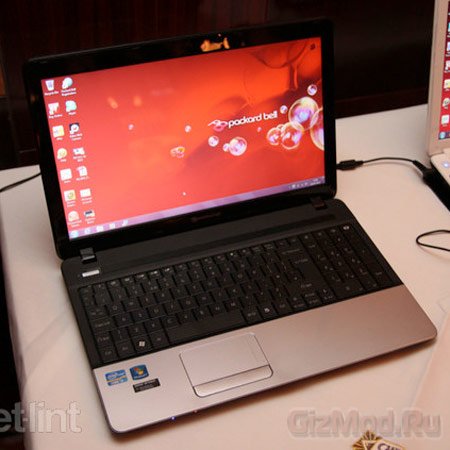 Ноутбук Packard Bell на APU AMD E1-1200