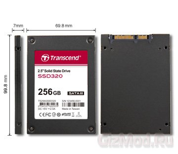 Тонкие SSD-накопители Transcend SSD320