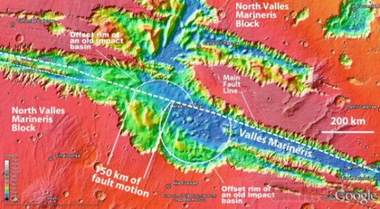 Учёные увидели движение тектонических плит вне Земли