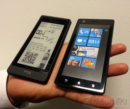 Прототипы смартфонов с экранами E Ink