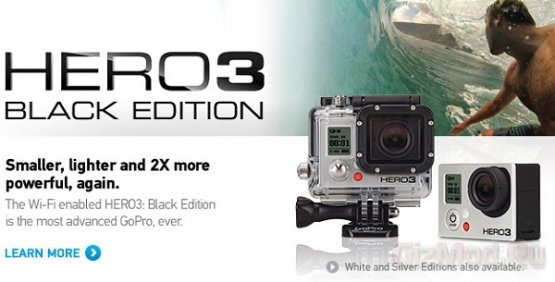Разрешение до 4K в экстрим-камере GoPro Hero3