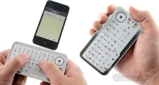Карманная Bluetooth-клавиатура с тачпадом