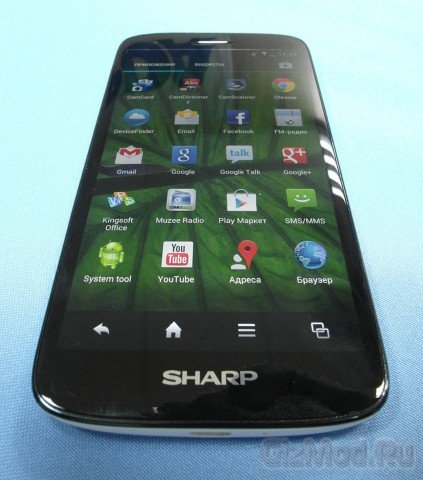 SHARP Aquos Phone SH930W - обзор