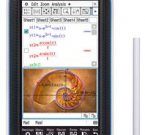 Цветной сенсорный дисплей в калькуляторе Casio fx-CP400
