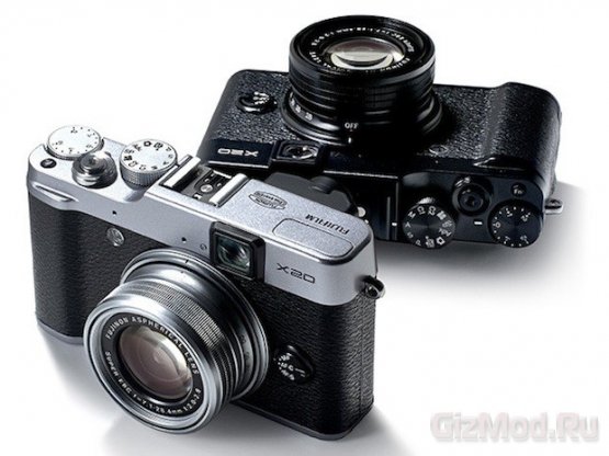 Ретро-фотоаппараты X20 и X100s в исполнении Fujifilm