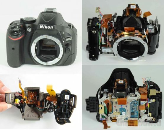 Зеркалка Nikon D5200: взгляд изнутри