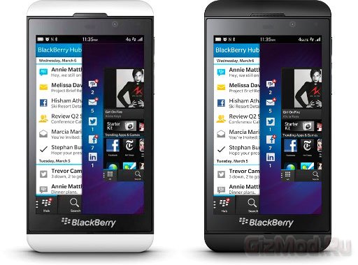 Официальный выход BlackBerry 10 и смартфонов Z10 и Q10