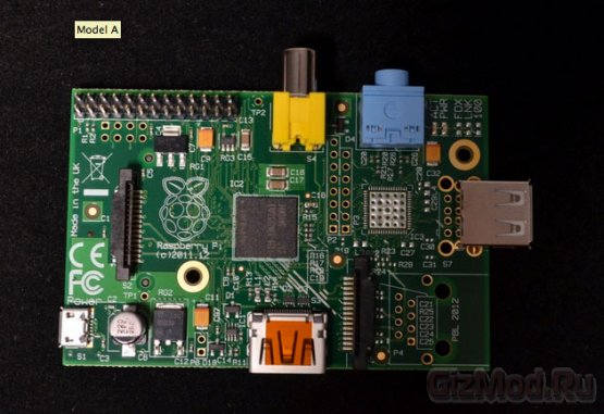 Raspberry Pi Model A за $25 в продаже