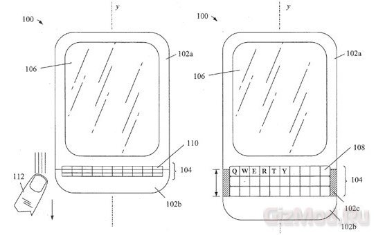 BlackBerry патентует клавиатуру-гармошку в смартфонах