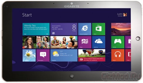 Подробнее о планшете Gigabyte Padbook S1185