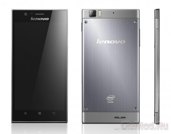 Atom-смартфон Lenovo K900 в продаже в апреле
