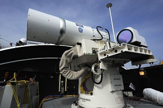 США установят лазерные пушки на вооружение в 2014-ом