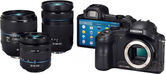 Беззеркальная камера Samsung Galaxy NX с Android и LTE