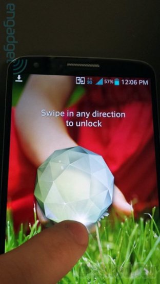 LG Optimus G2 позирует на фото и видео