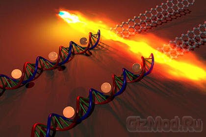 Углеродные транзисторы на нитях ДНК