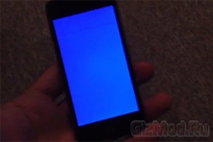 «Синий экран смерти» засветился на iPhone 5s