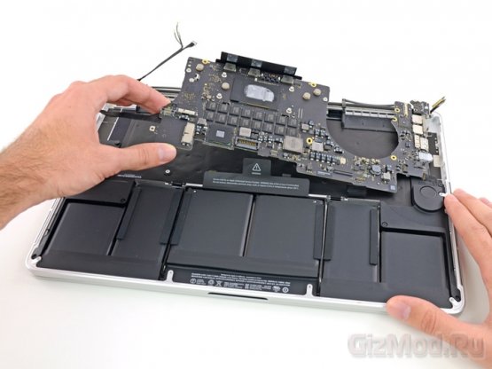 iFixit заглянули в новый MacBook Pro