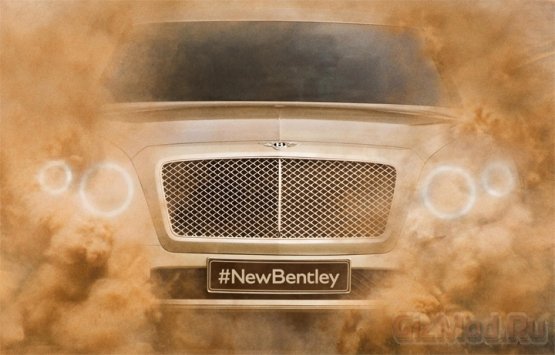 Пыльный кроссовер Bentley 