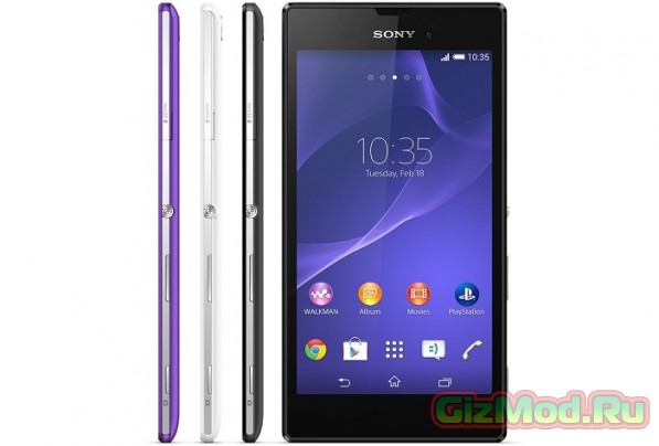 Sony Xperia T3 самый тонкий 5.3 дюймовый смартфон