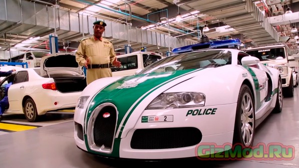 В Дубаях самые быстрые полицейские автомобили