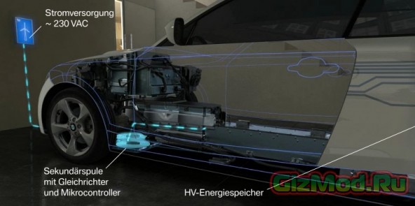 Система беспроводной зарядки нового поколения для BMW