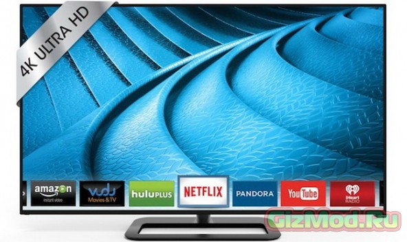 "Бюджетные" 4K-телевизоры Vizio в продаже