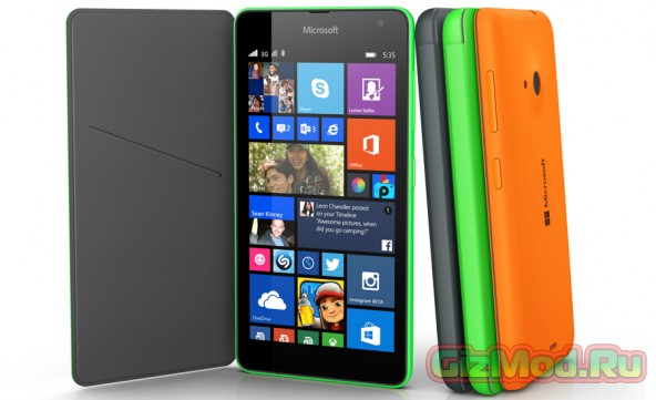 Представлен первый смартфон Microsoft Lumia