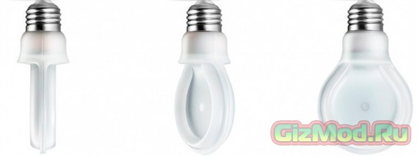 SlimStyle — плоская светодиодная лампа от Philips