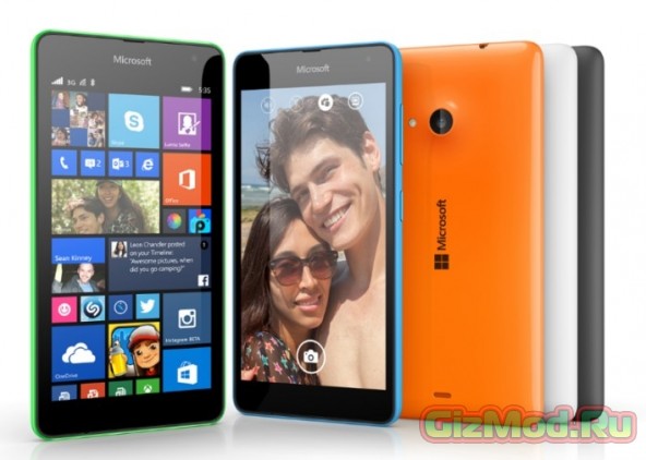Microsoft Lumia 535 в России по цене в 8000 р.