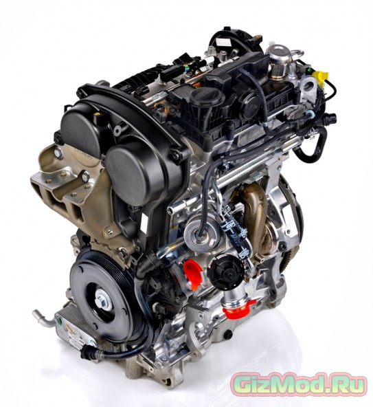 Трехцилиндровый двигатель от Volvo