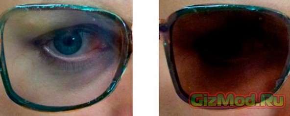 Солнечные очки из прозрачных за одно мгновение