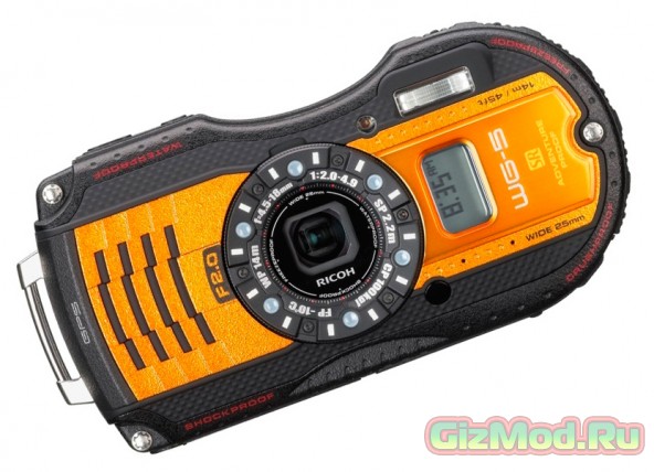 Фотоаппарат Ricoh WG-5 GPS для активных духом