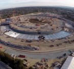 Стройка новой штаб-квартиры Apple: вид с высоты
