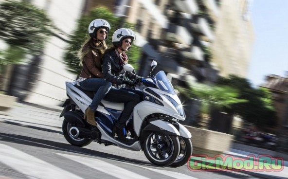 Новые концепт-продукты от Yamaha - Yamaha Скутер Трехколесный