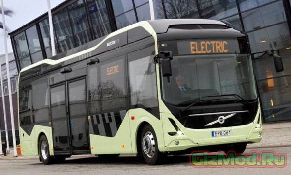 Электрические автобусы в Швеции