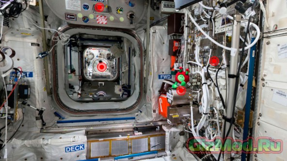 Виртуальный тур по модулю Columbus на МКС