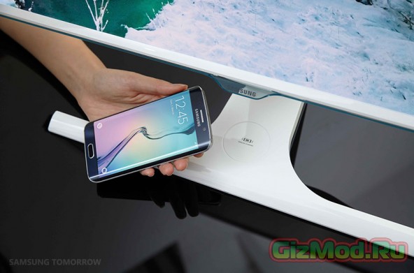 Монитор от Samsung может заряжать ваш смартфон без проводов 