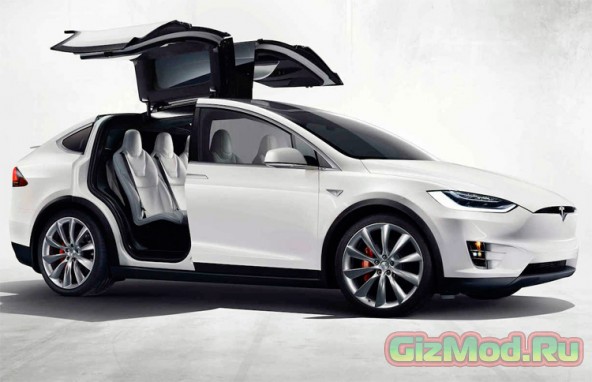 Электромобиль Model X от Tesla Motors
