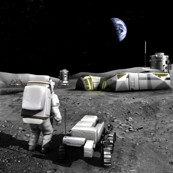 ESA готовится к высадке на Луну