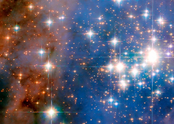 Фото от NASA: большое скопление звезд